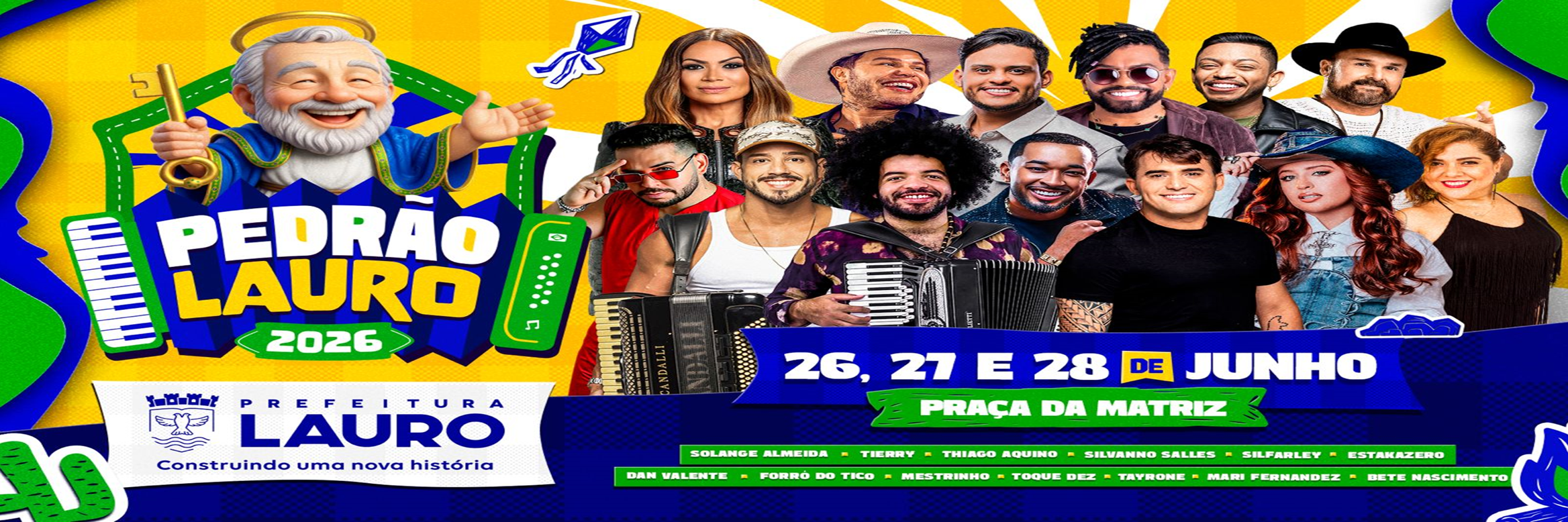 Pedrão de Lauro 2026